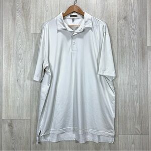 Peter Millar Summer Comfort mens size XL wicking polo golf shirt performance